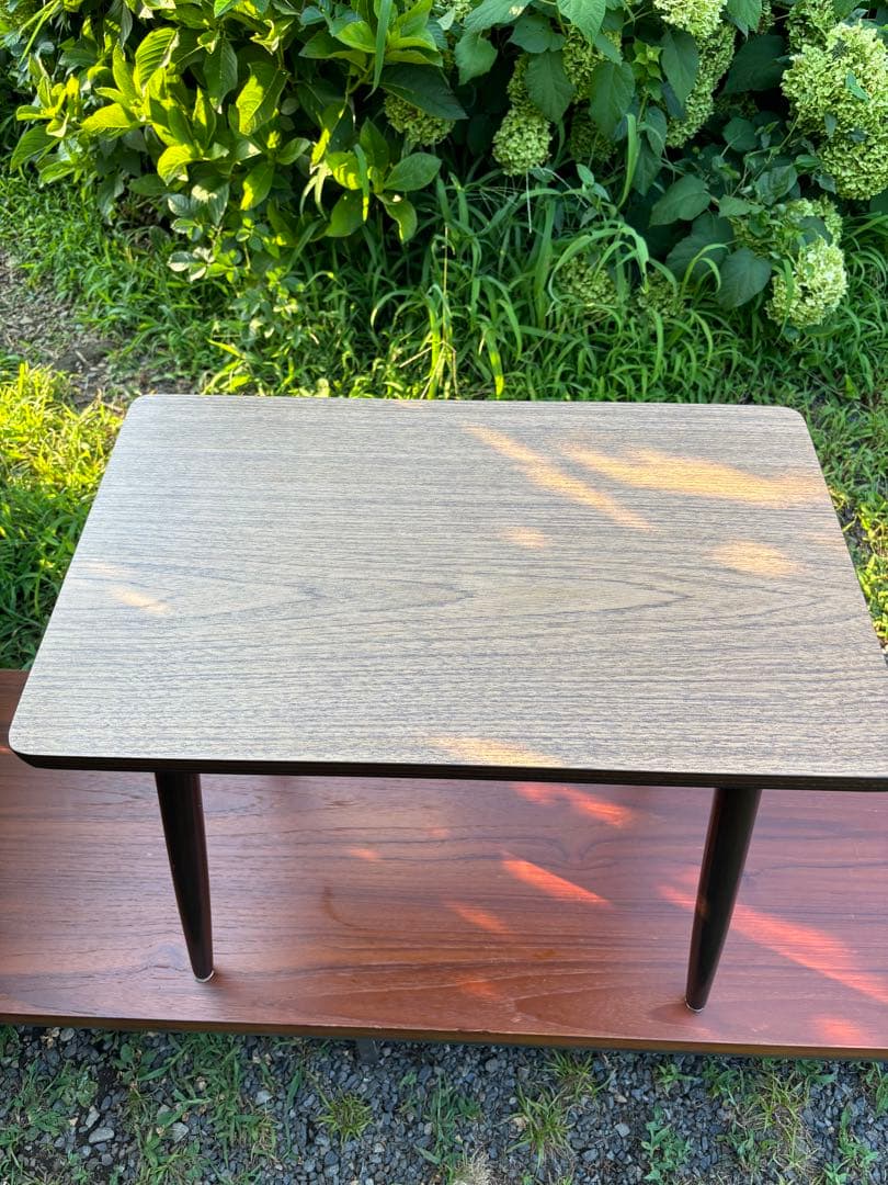 飛騨産業　キツツキ　サイドテーブル　デコラトップ　オールドキツツキ　日本製