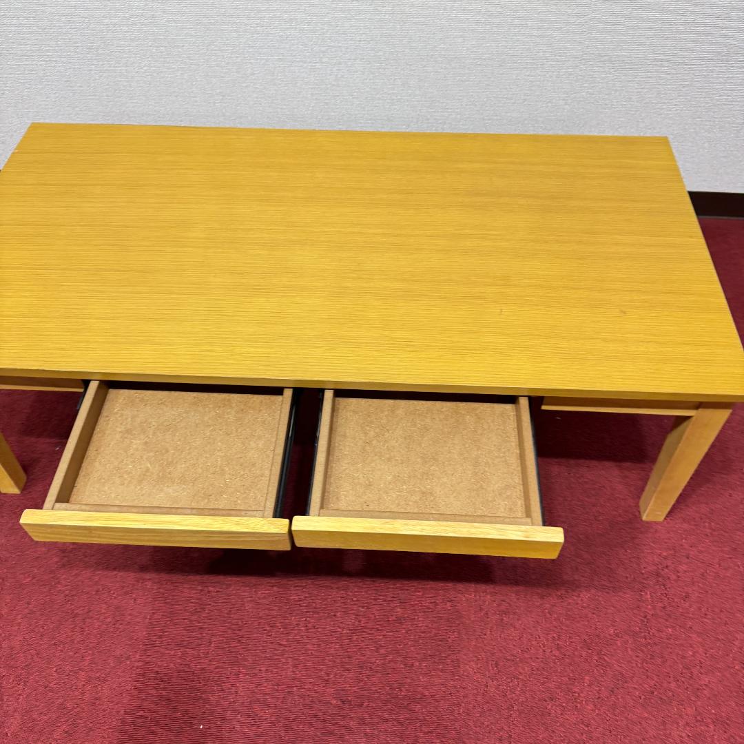 東京23区送料無料　 引き出し付 センターテーブル ローテーブル NITORI