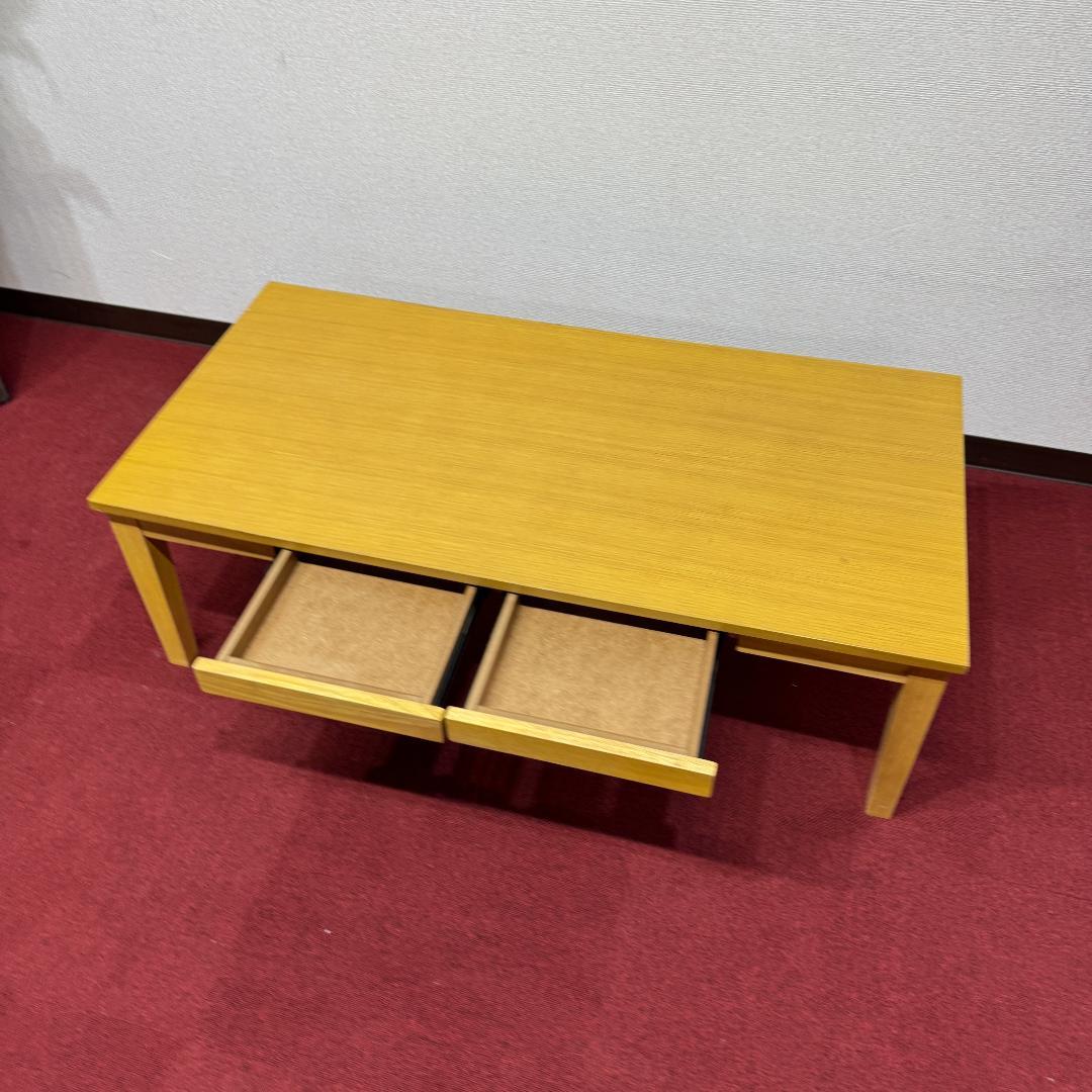 東京23区送料無料　 引き出し付 センターテーブル ローテーブル NITORI