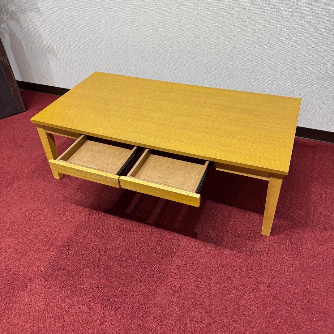 東京23区送料無料　 引き出し付 センターテーブル ローテーブル NITORI