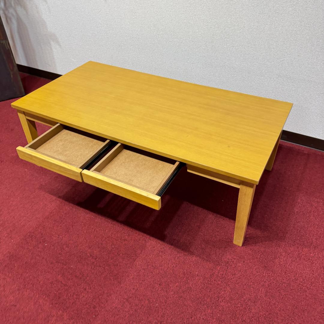 東京23区送料無料　 引き出し付 センターテーブル ローテーブル NITORI