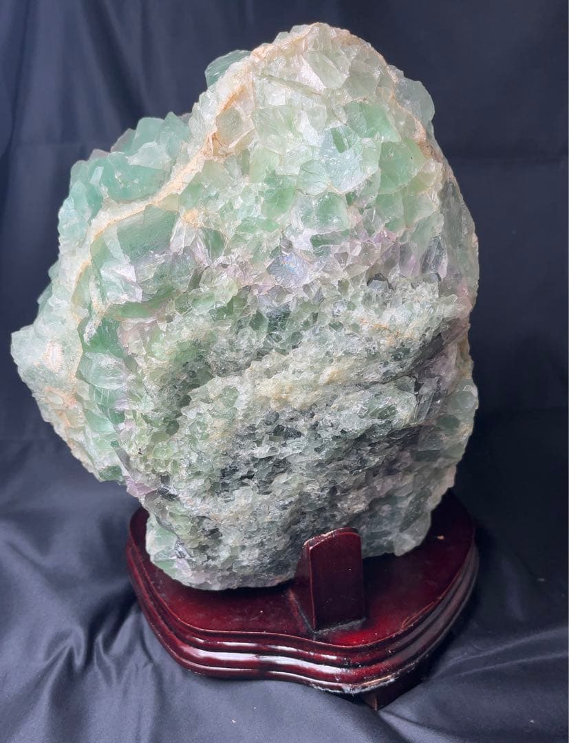 フローライト　グリーンフローライト　原石