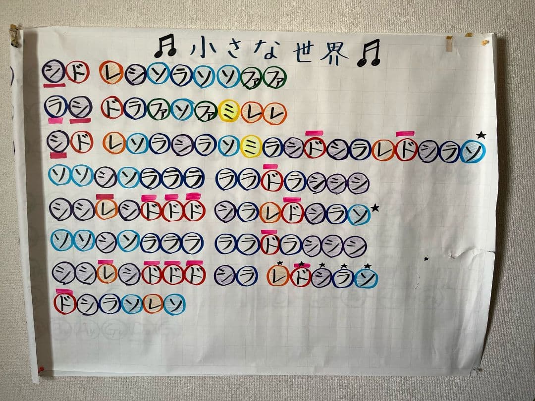 お値引！すぐに演奏Oｋ手書き楽譜付（大書有り） ハンドベル20本（ベルコーラス）