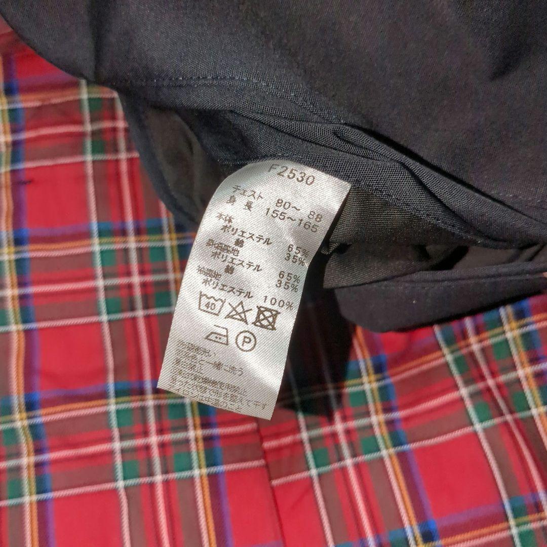 新品　fred perry トレンチコート　ネイビー　チェック　XS