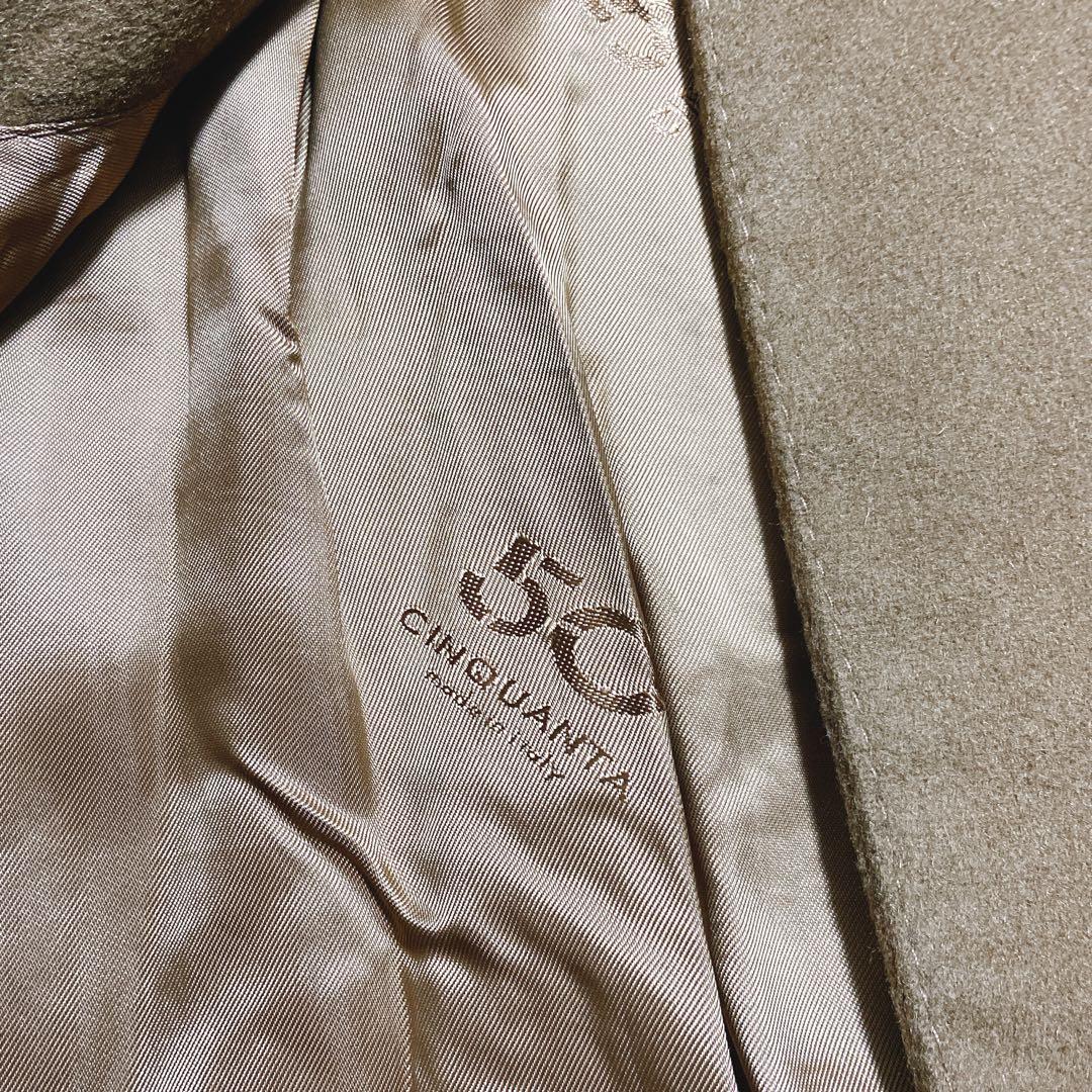 サーバル ☆チンクアンタ　ロングコート　女優襟　ボア　ベルト　2way