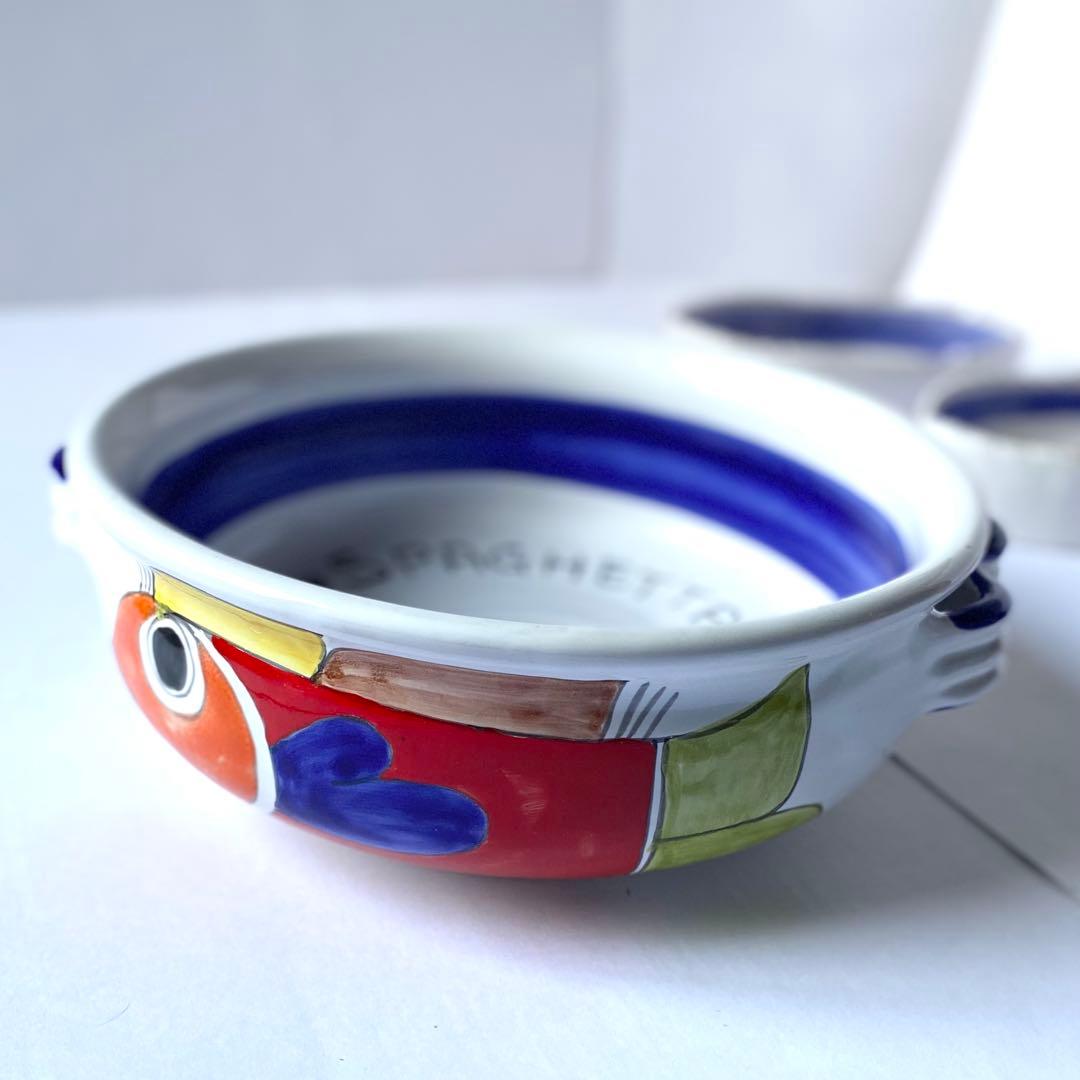 未使用 NINO PARRUCCA ニーノパルッカ ボウル皿 イタリアシチリア