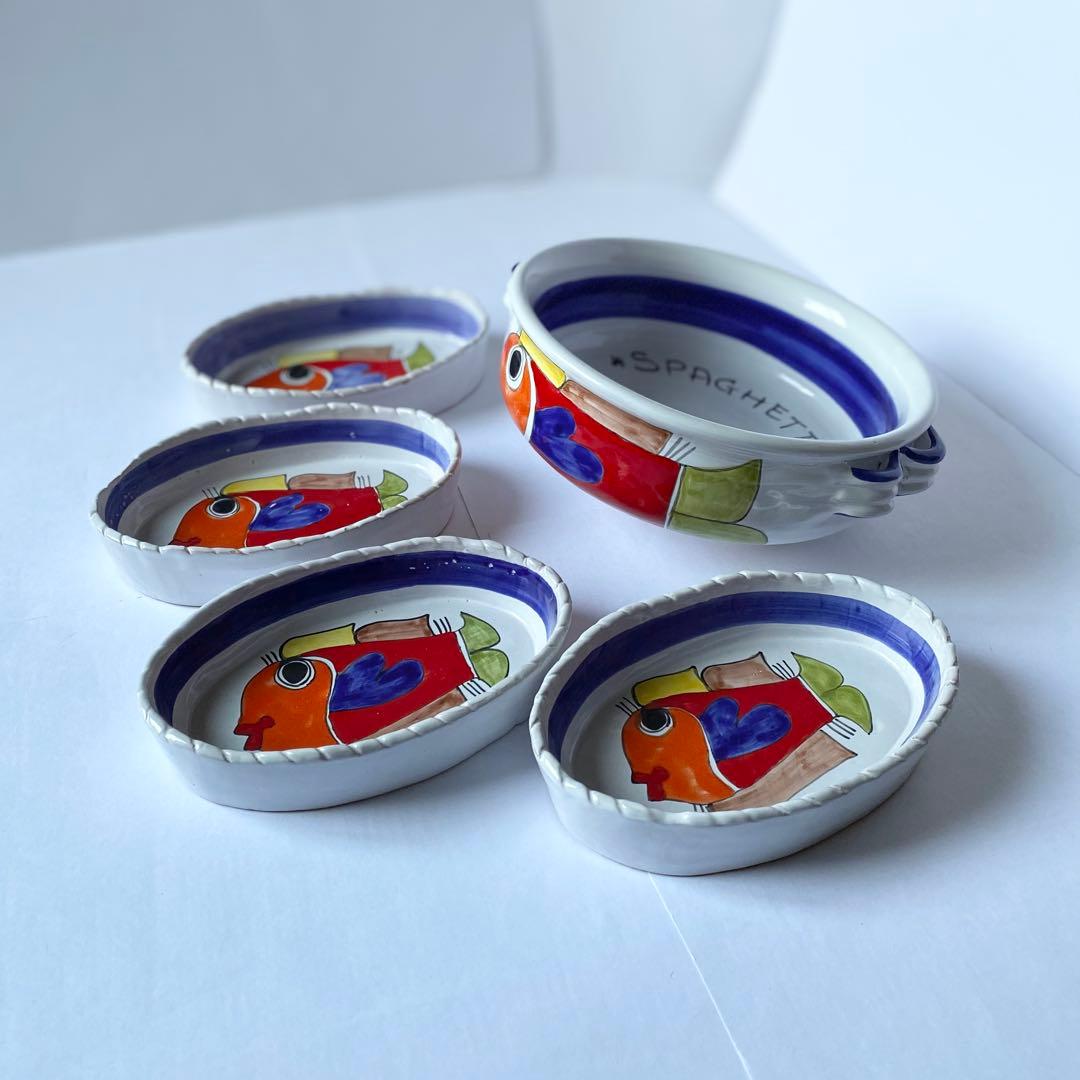 未使用 NINO PARRUCCA ニーノパルッカ ボウル皿 イタリアシチリア