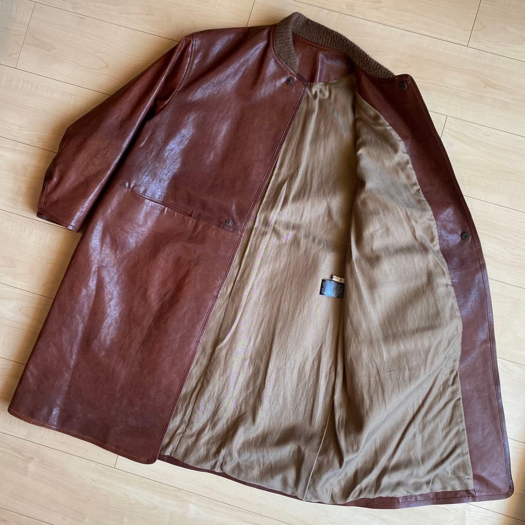 ARTS&SCIENCE ホースレザーミニカラーコート