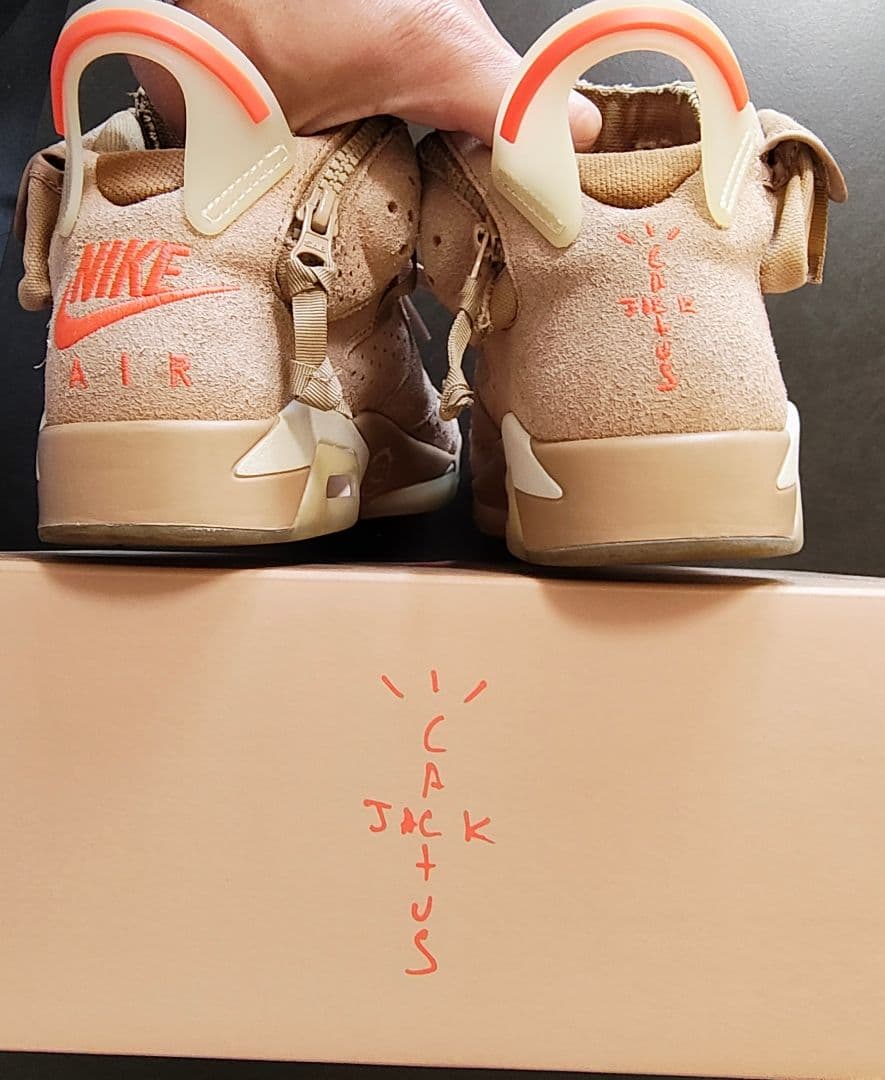 【超お得】air jordan6 TravisScott ナイキ　ジョーダン6