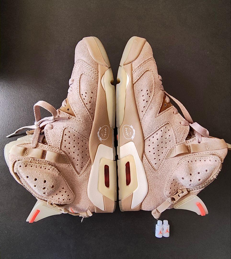【超お得】air jordan6 TravisScott ナイキ　ジョーダン6