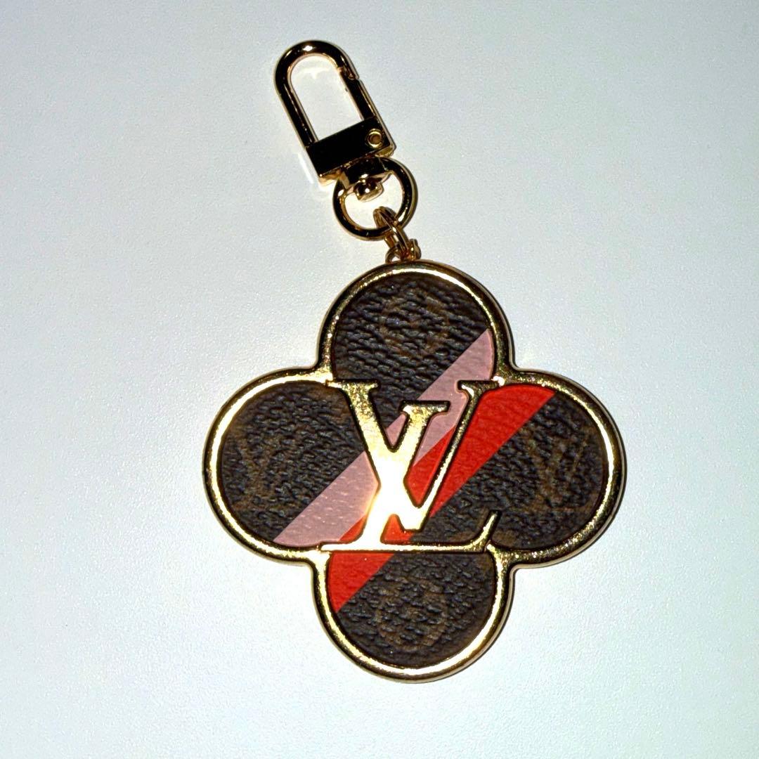 LOUIS VUITTON ルイヴィトン モノグラム　チャームキーホルダーピンク