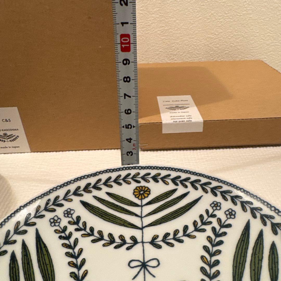 鹿児島睦 カップ＆ソーサー・ケーキプレート　セット