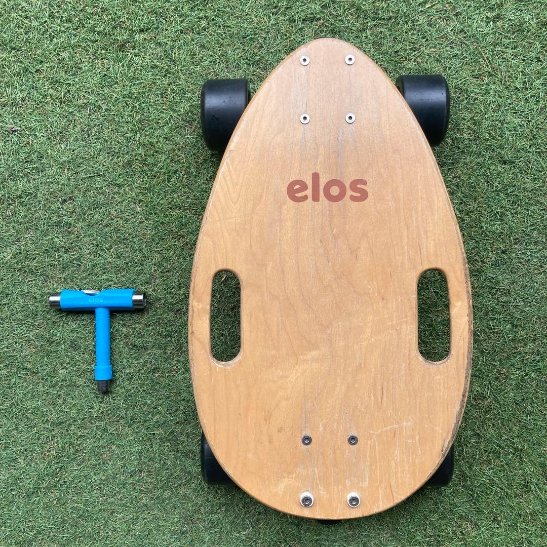 elos 木製スケートボード オーバル形状