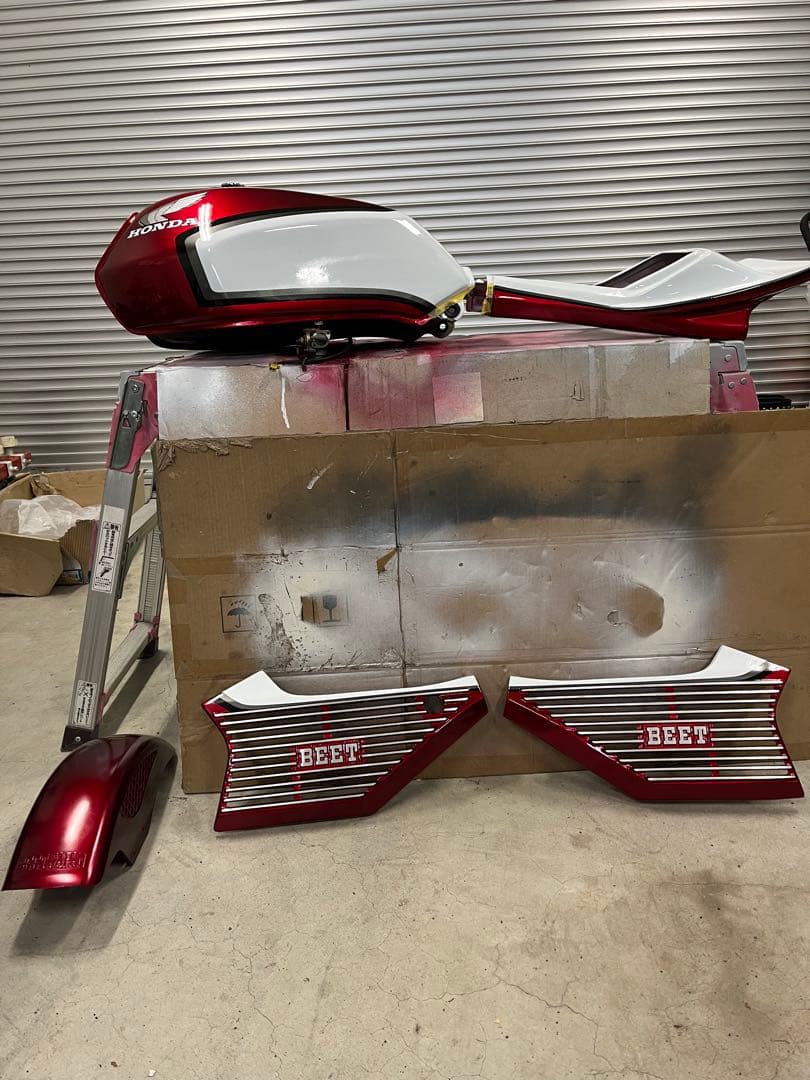 CBX400CBX550外装セット2型赤白