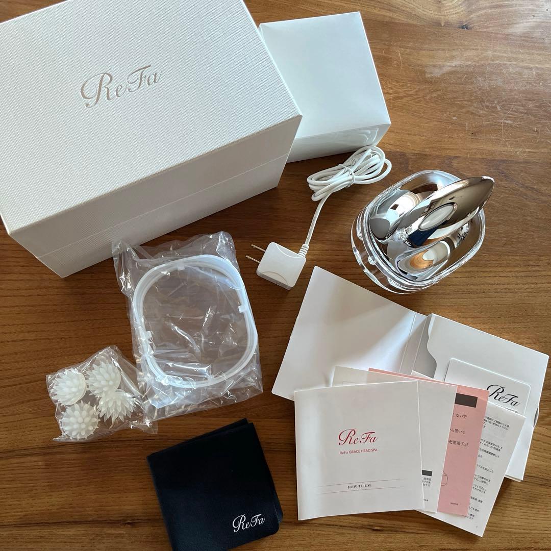 ReFa グレイスヘッドスパ RF-GH2114B （シルバー）