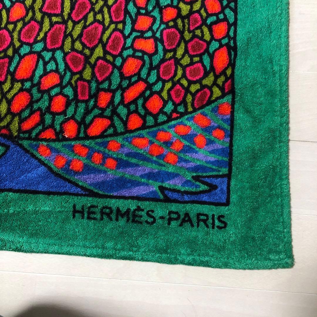 エルメス　ビーチタオル