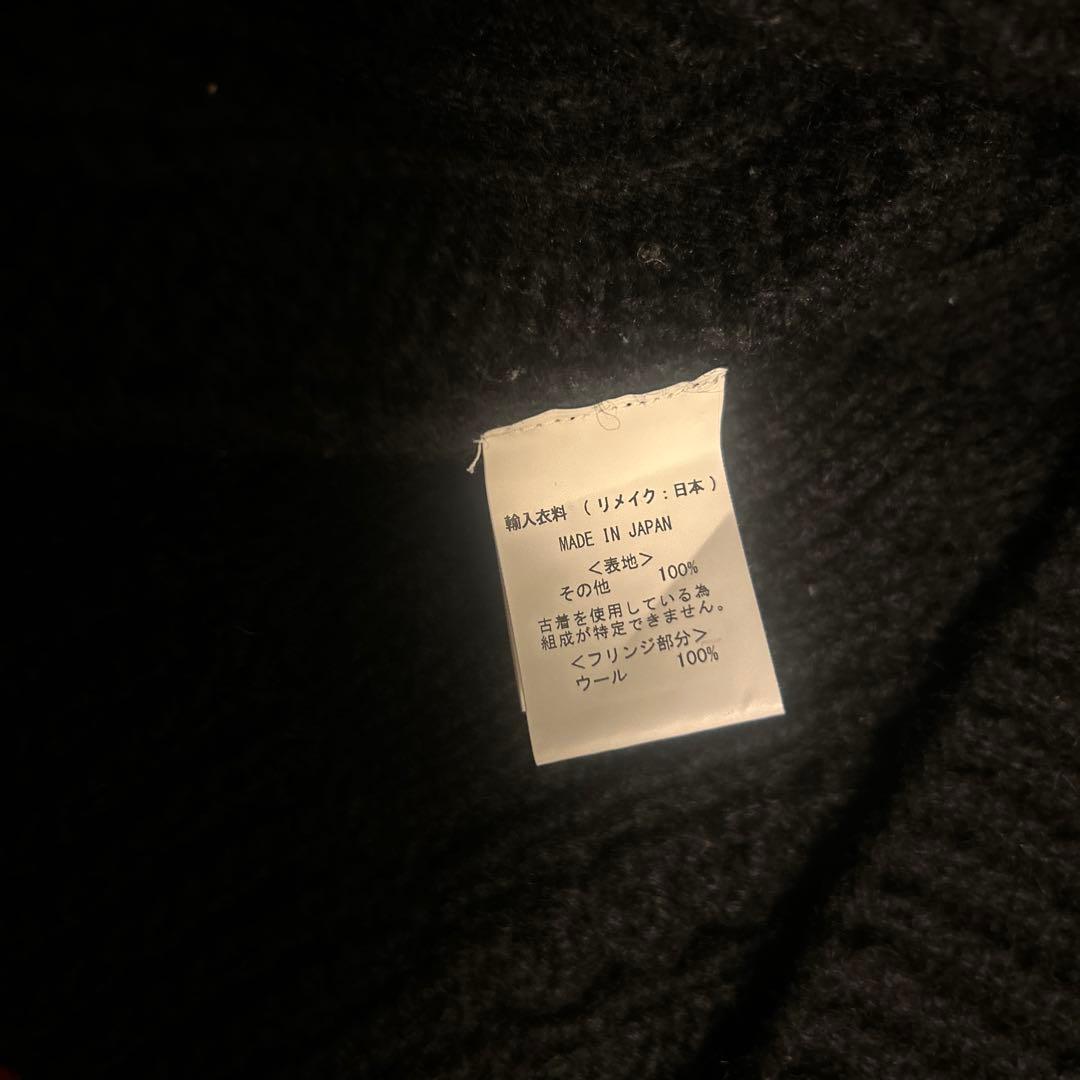 ナナナナサーカ77circaリメイクケーブルフリンジニット