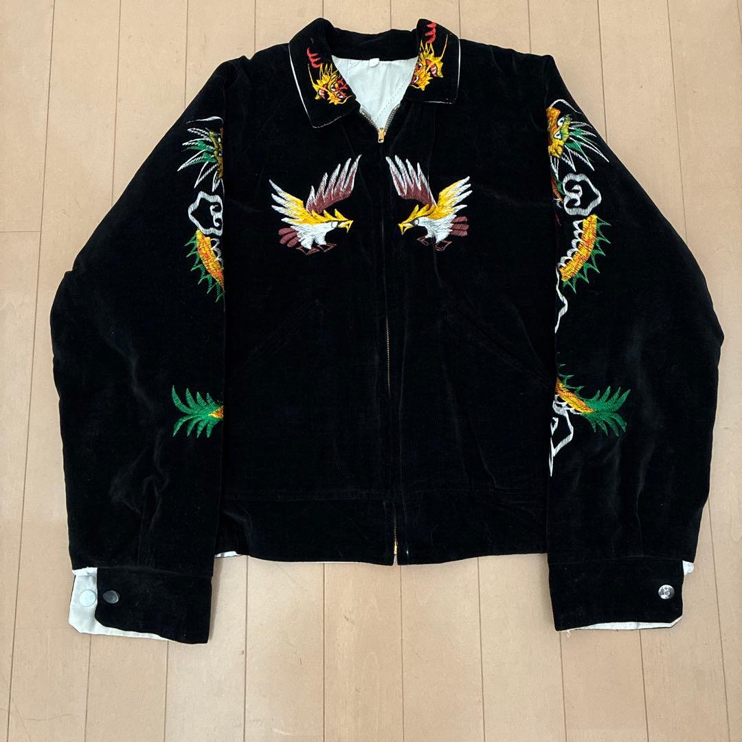 1950s OKINAWA Souvenir Jacket 別珍 vi