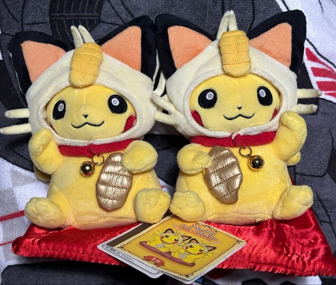 マンスリーペアピカチュウ 2017年 1月