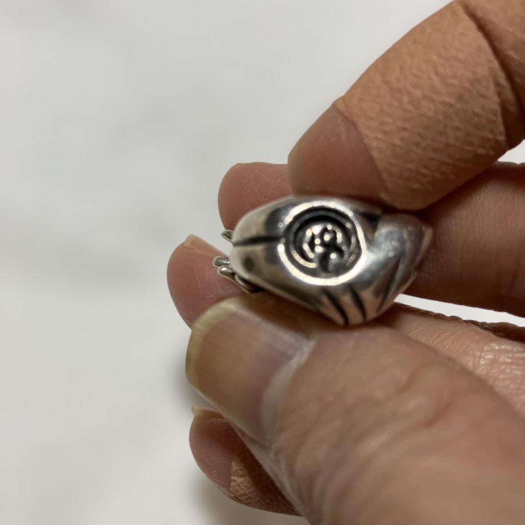 シルバー ドラゴンペンダントヘッド　根付　かすう工房