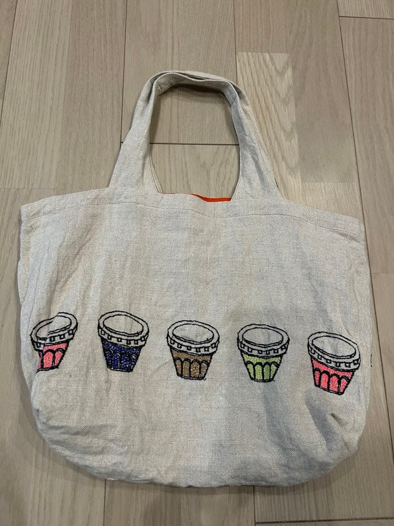 ロミユニ×ミナペルホネン　限定パニーニバッグ　mina perhonen