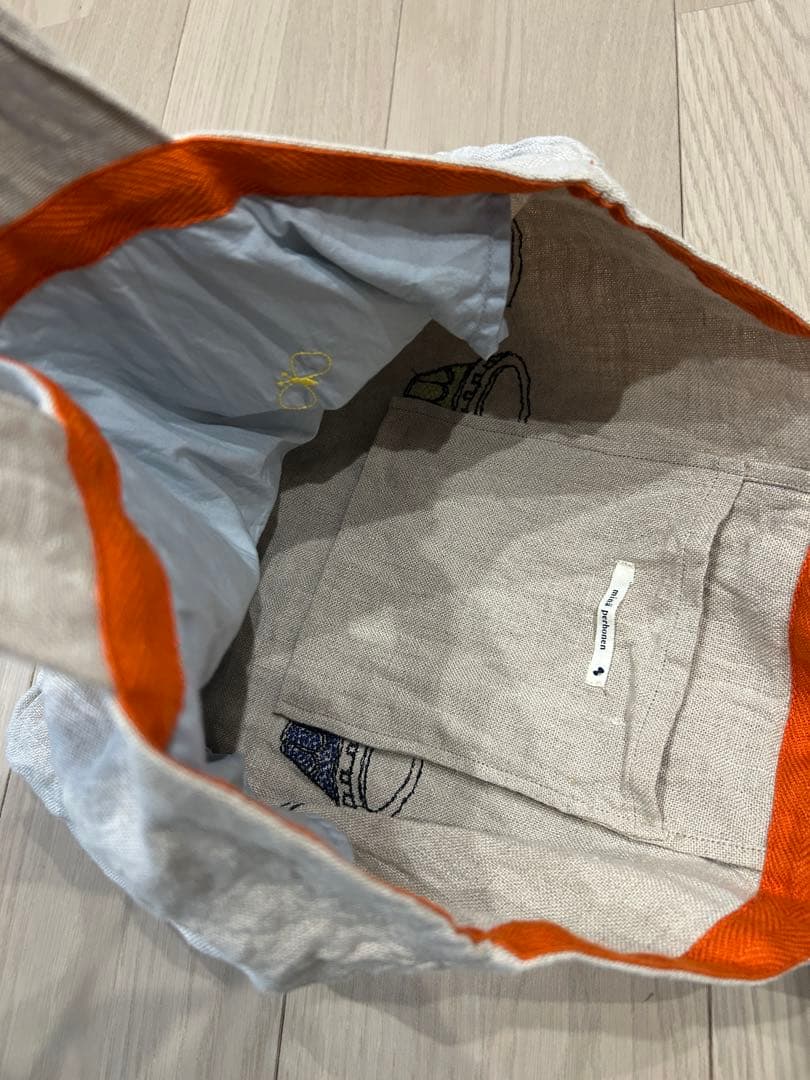 ロミユニ×ミナペルホネン　限定パニーニバッグ　mina perhonen