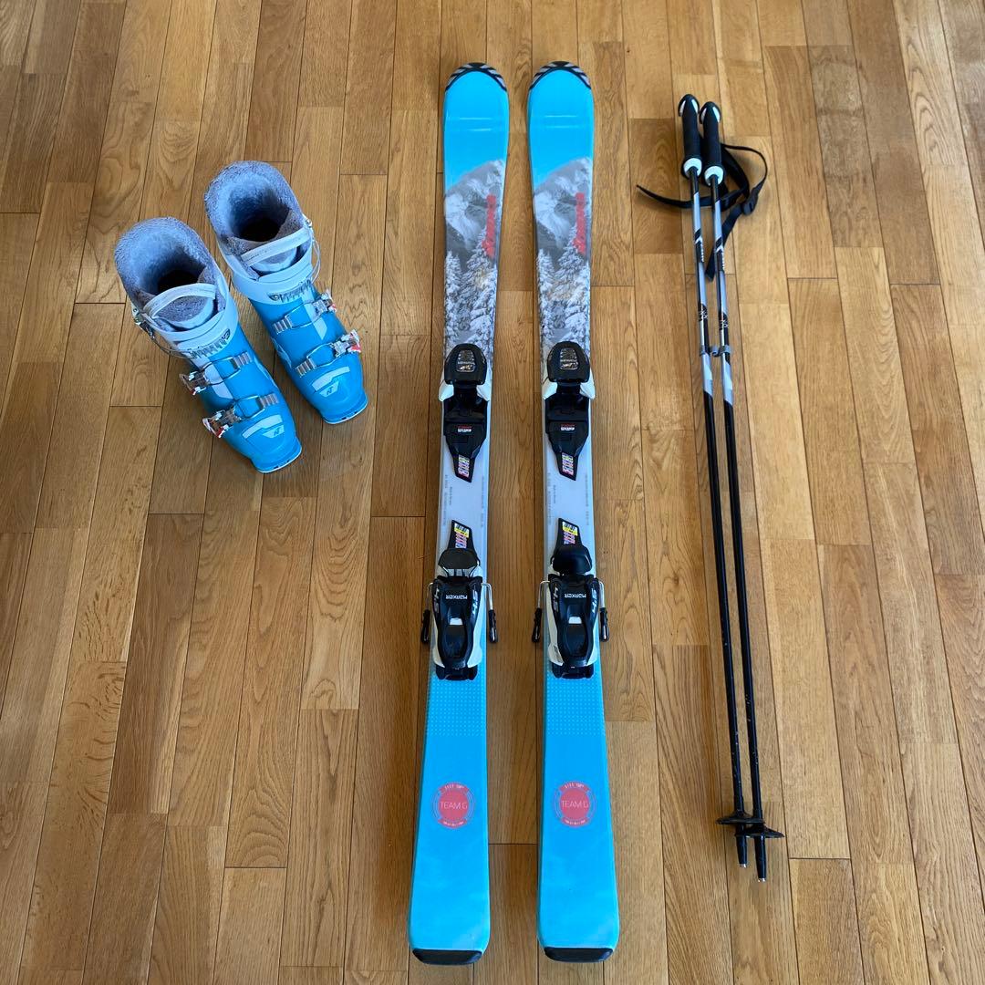 ジュニアスキー4点セット130cm