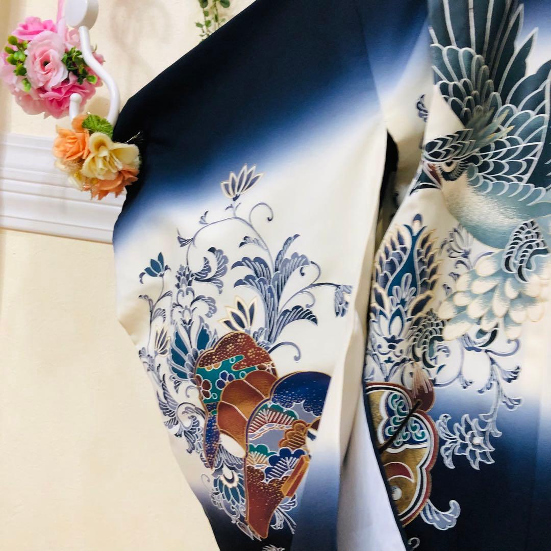 七五三五歳‼️完全️フルセット❤️豪華鷹凛々しい‼️金彩煌びやか際立つ