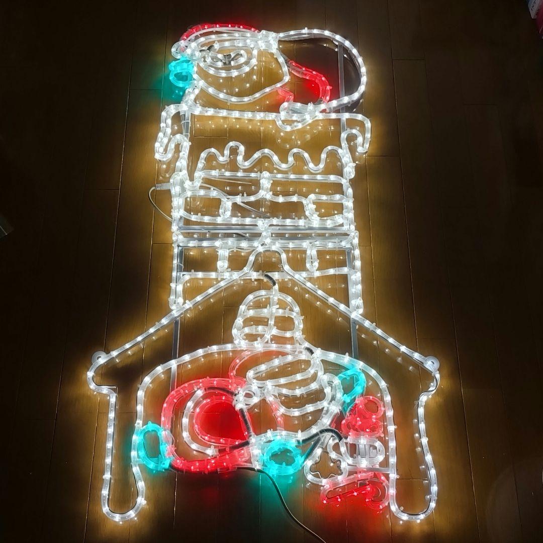 えんとつサンタ LED イルミネーション(稀少品)