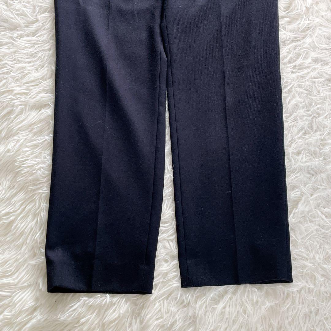 【ナチュラルビューティーベーシック】ノーカラージャケット パンツ セットアップM