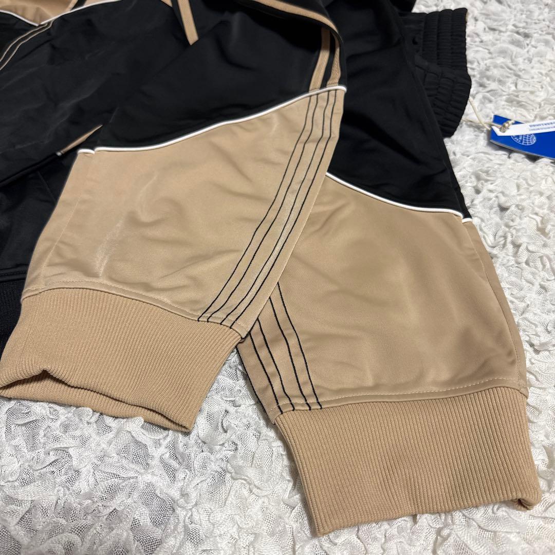 新品 L adidasアディダス刺繍トラックジャケットセットアップ