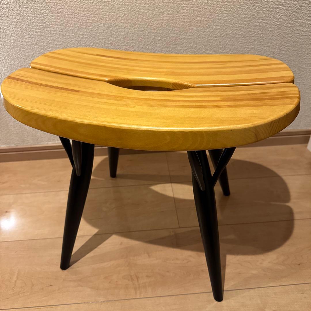 ピルッカ スツール 35cm ハニー×ブラック