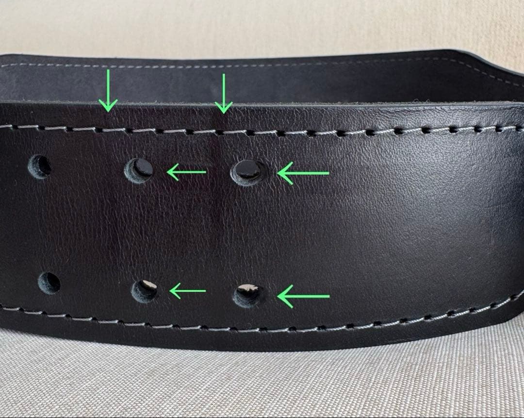 エレイコ ELEIKO トレーニングベルト パワーベルト Mリフティングベルト