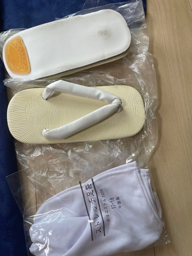 子供用着物セット 鷹デザイン 草履付き