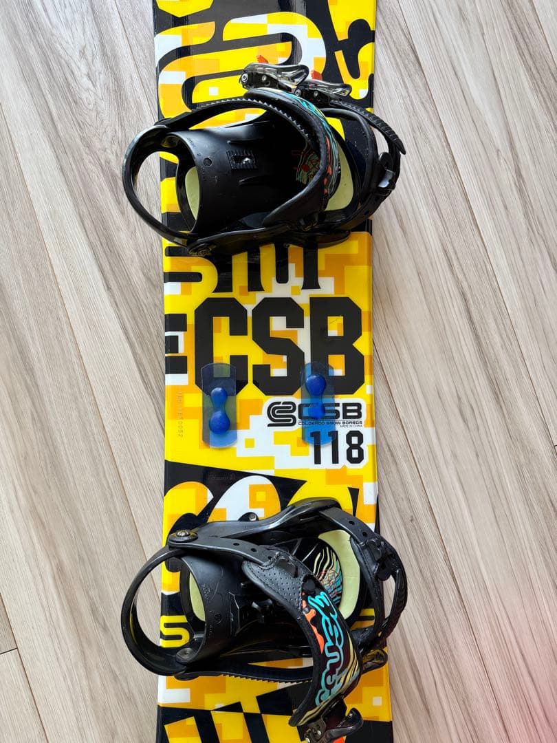 【迅速発送】 CSB スノーボード 118 + ビンディング＋ブーツ セット