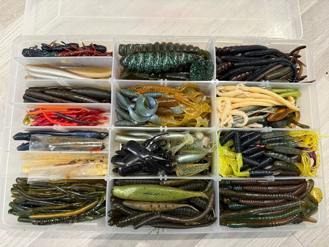 ワーム　超大量セット　ソフトルアー