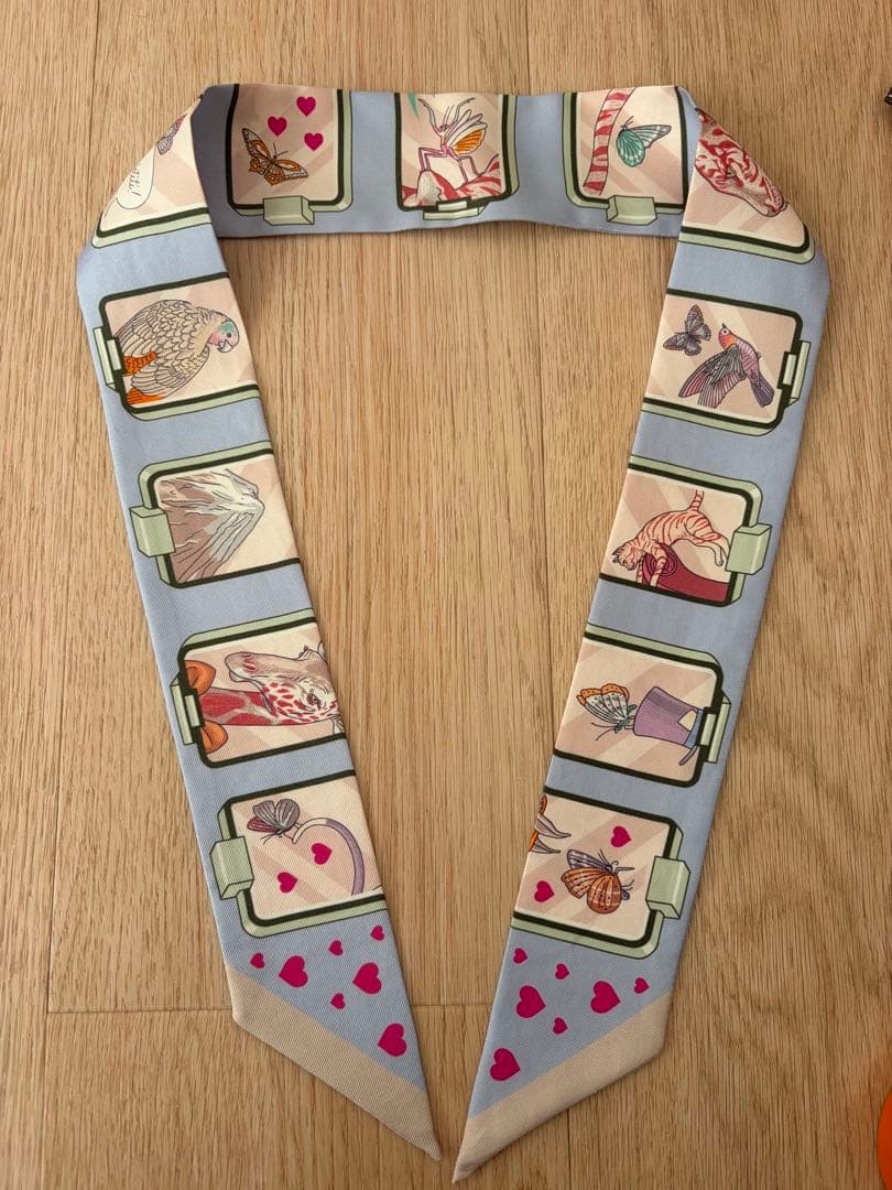 HERMES エルメス　ツイリー　ストーリー　2本セット