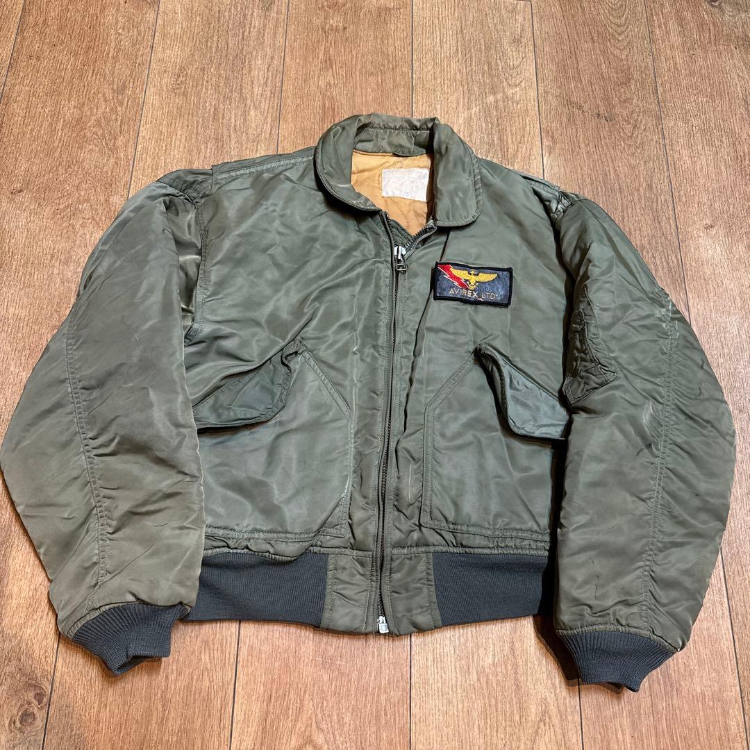 ま*ー様 AVIREX CWU-45P フライトジャケット　SIZE M