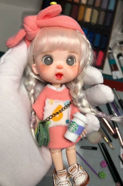 OB11ドールヘッド　オビツ11ドール　ヘッド