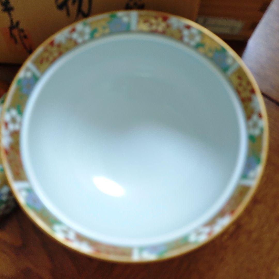 有田焼　徳幸作 蓋物 錦金襴雲錦