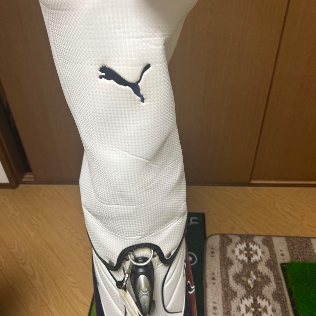 Puma キャディバッグ 赤 白