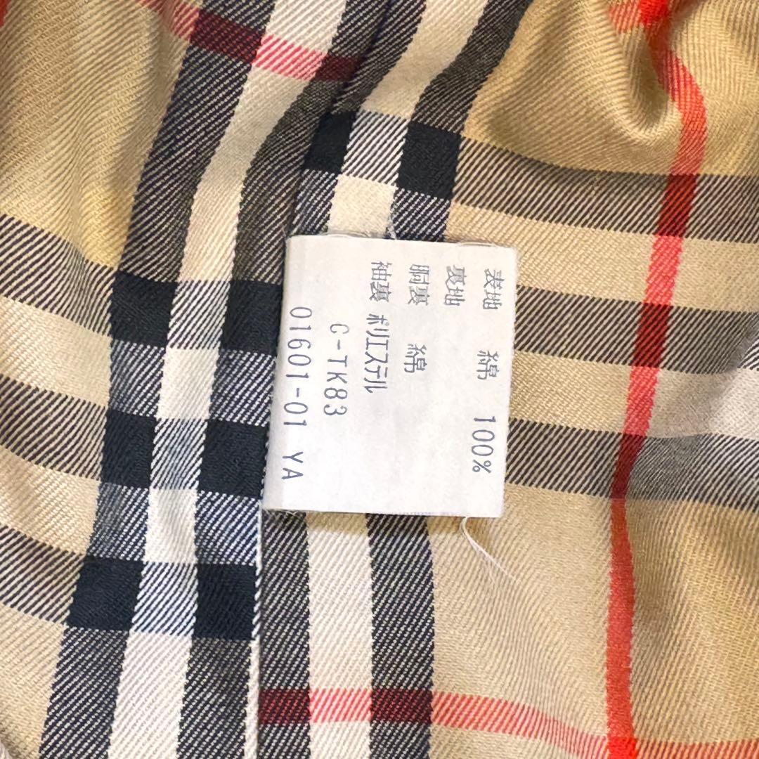 重厚ヴィンテージ【英国製の品格】●Burberrys●メンズトレンチ 48相当