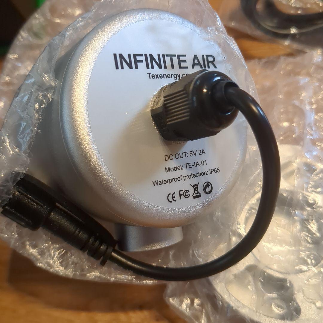 Infinite Air　ポータブル風力発電機