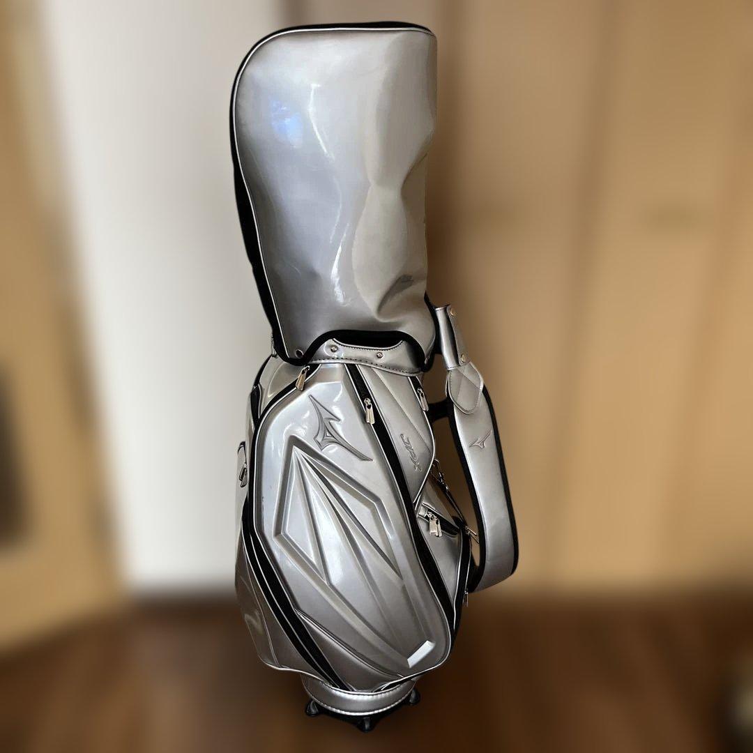 MIZUNOミズノ キャディバッグ　5LJC2233 シルバー 美品
