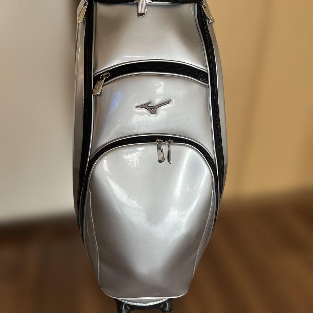 MIZUNOミズノ キャディバッグ　5LJC2233 シルバー 美品