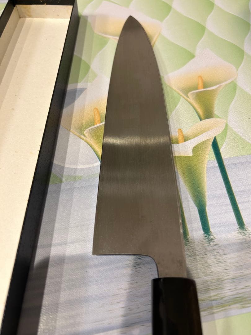 長寿 本焼 出雲纯和鋼 日本料理刀