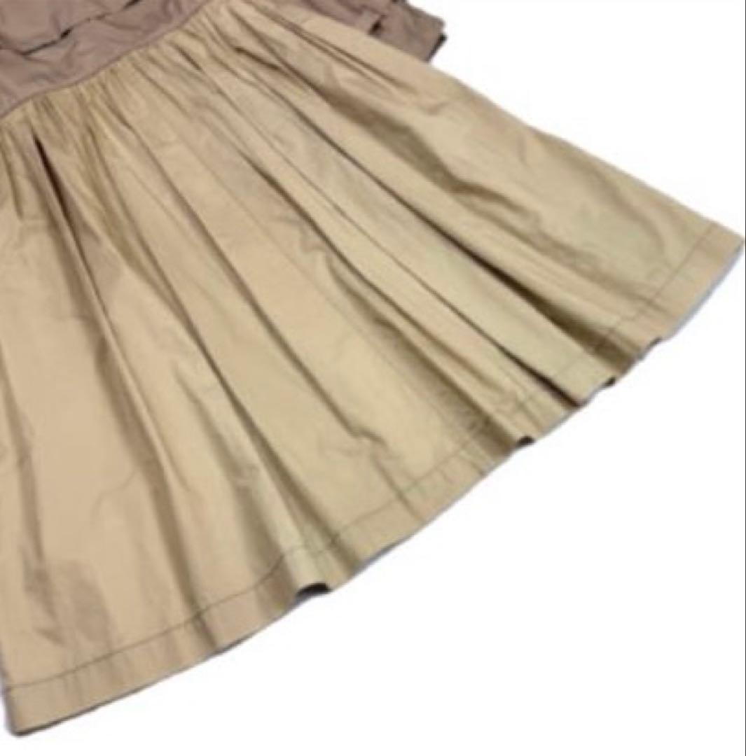 93 トリコ コムデギャルソン トレンチコート バイカラー チェック