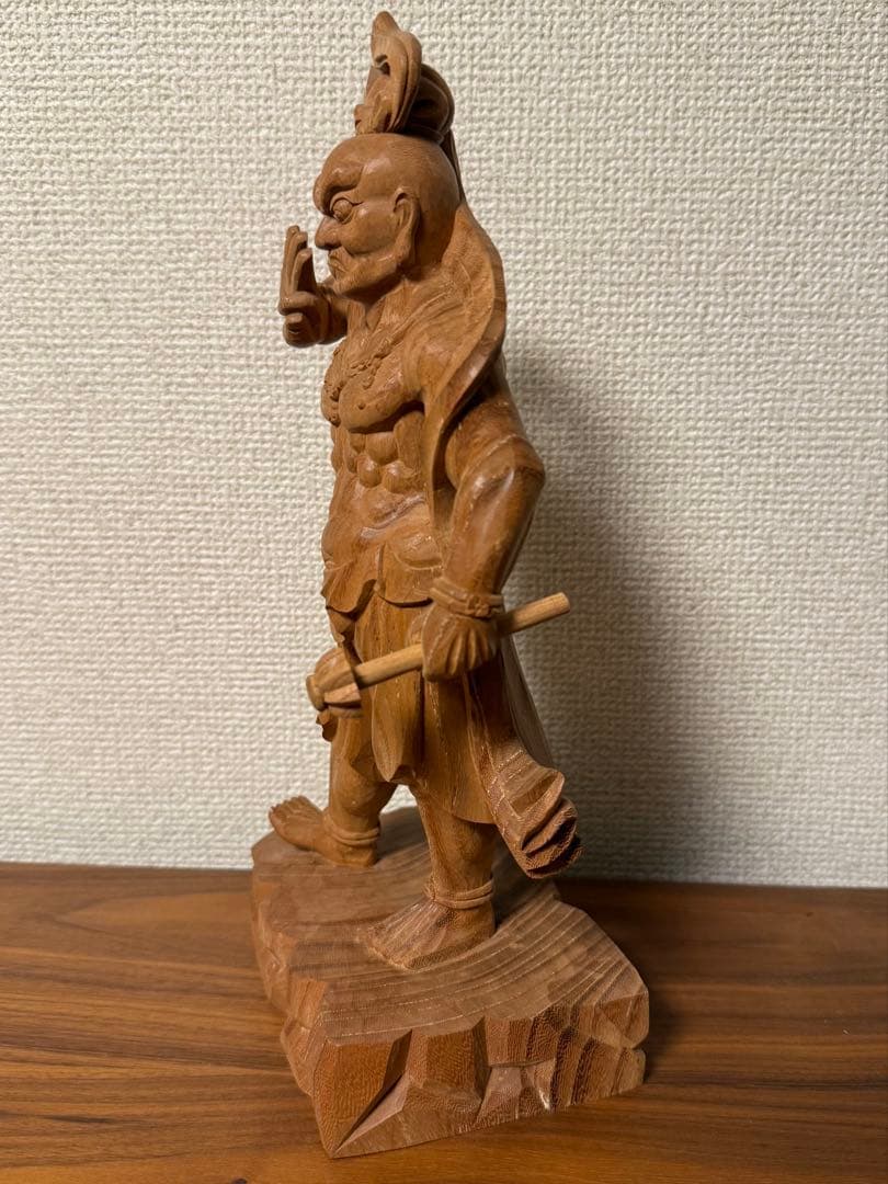 欅金剛力士立像（仁王像）2体セット