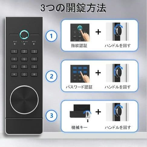 【ブランド】GIRGBE 家庭用・140L・指紋認証・暗証番号・盗難防止