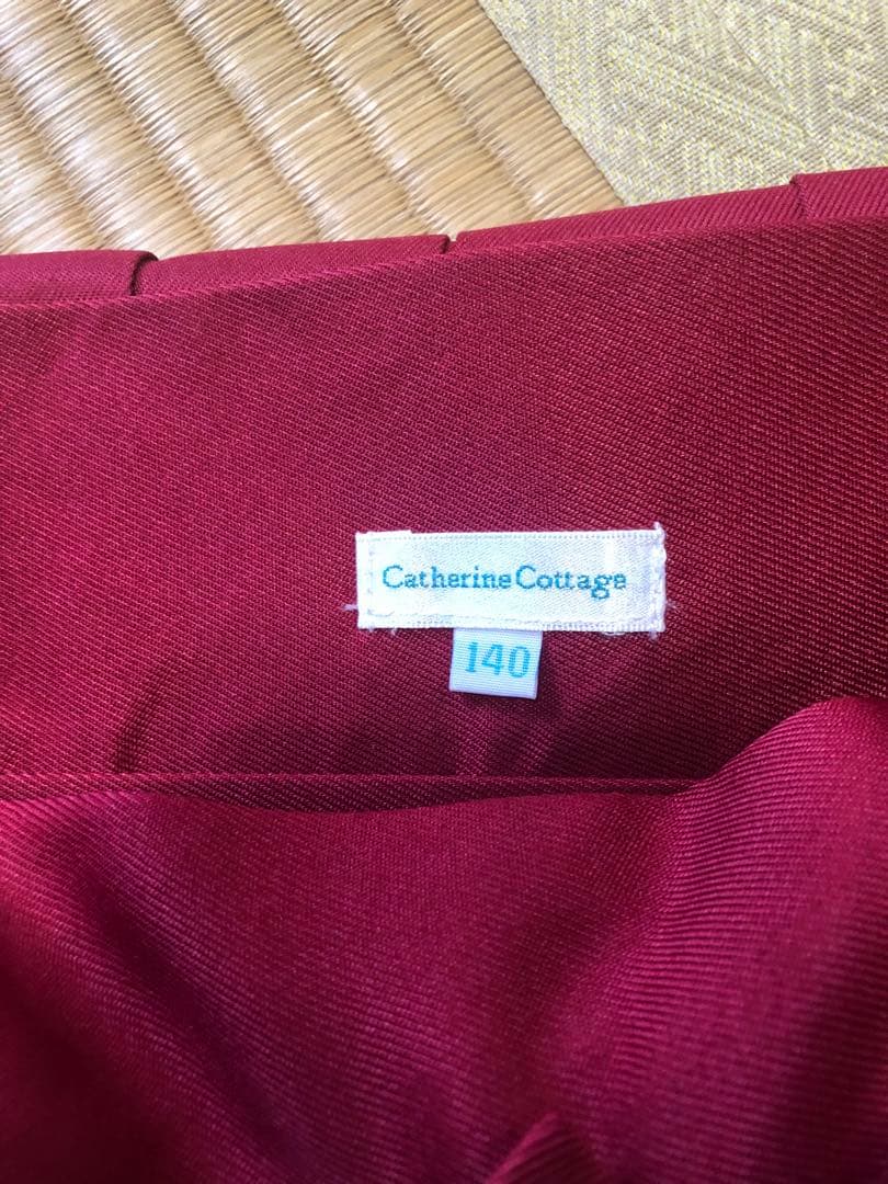 着物・スカートセット 140cm 花柄